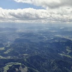 Flugwegposition um 12:21:16: Aufgenommen in der Nähe von Gemeinde Brückl, Österreich in 2471 Meter